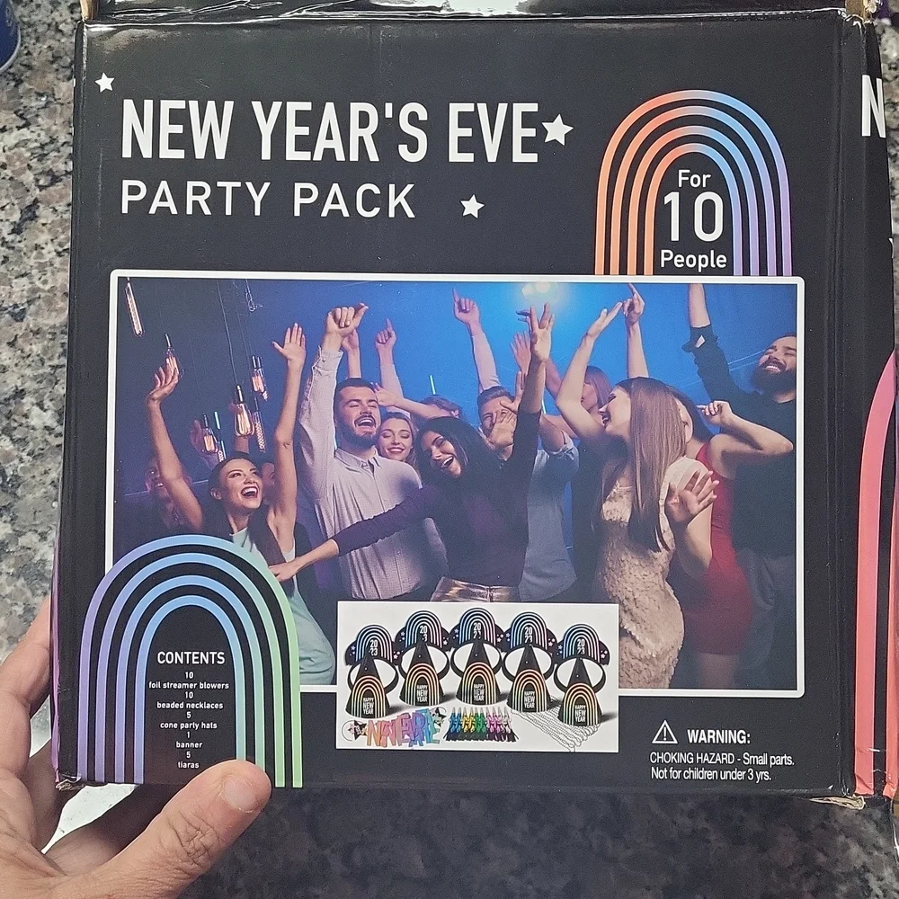 New year's eve party pack. New